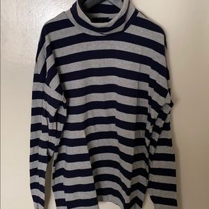 J.Crew Knit Stripe Turtleneck